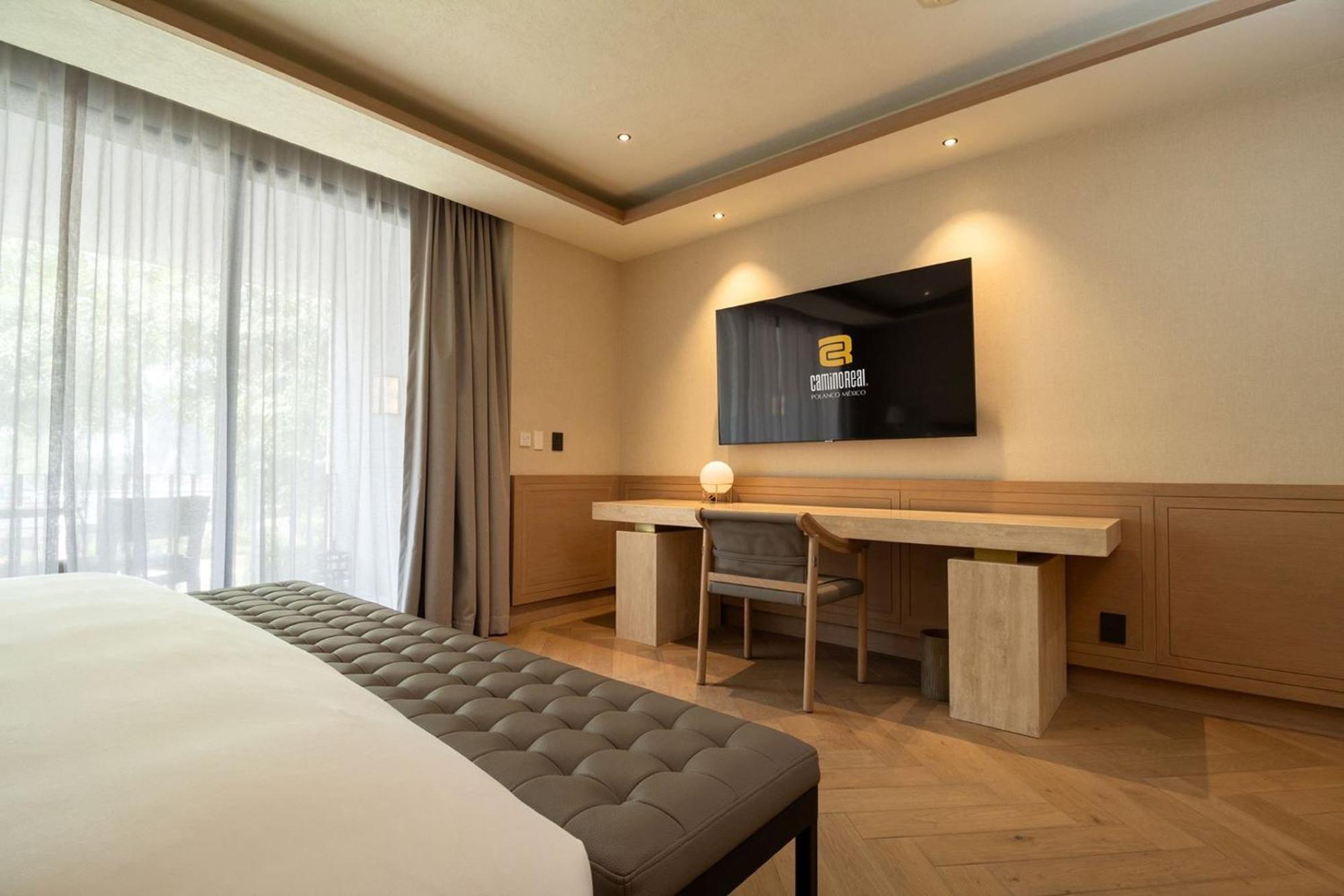 Camino Real Polanco Mexico Hotel Exterior foto A room at the hotel